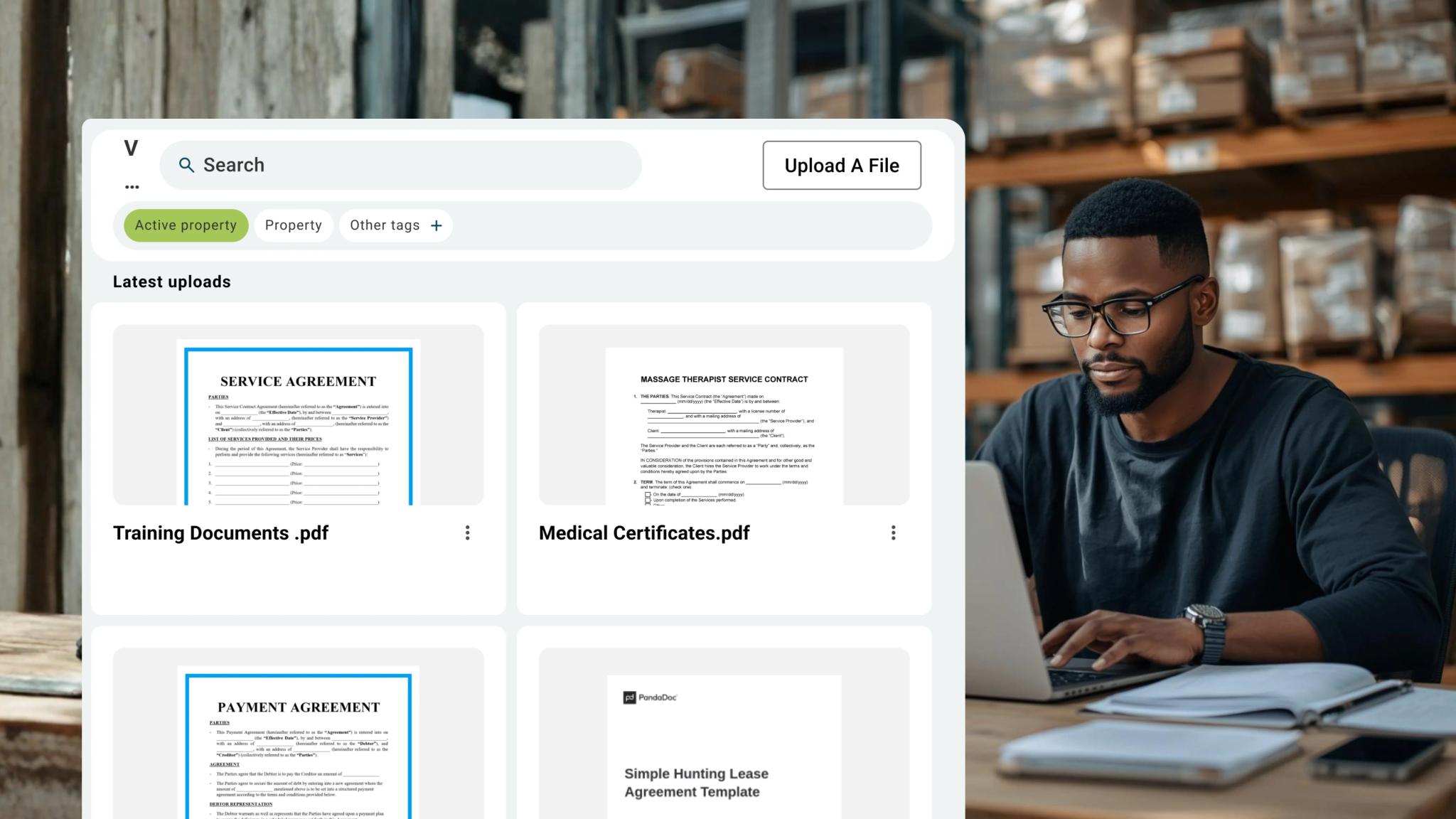 employee documentation files